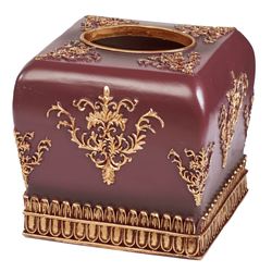 Palecia Tissue Cover Burgundy