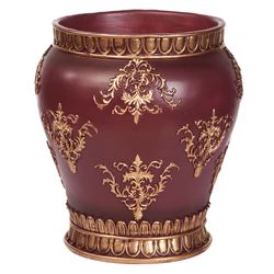 Palecia Wastebasket Burgundy