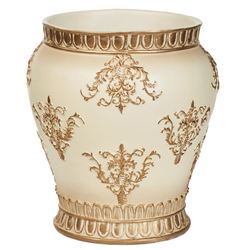 Palecia Wastebasket Ivory