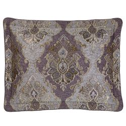 Regalia Flanged Sham Grape