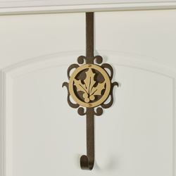 Overture Holly Wreath Hanger Gold/Bronze Holly