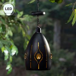 Sullivan Solar Hanging Lamp Black