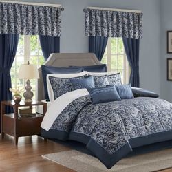 Brystol Bed in a Bag Set Navy