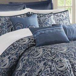 Brystol Bed in a Bag Set Navy