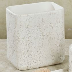 Aman Wastebasket Ivory