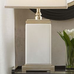 Colette Table Lamp Ivory