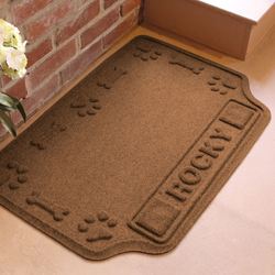 Drool Hog Small Personalized Pet Mat 27 x 18