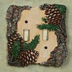 Whistling Pines Double Switch Brown