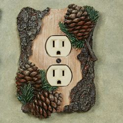 Whistling Pines Single Outlet Brown