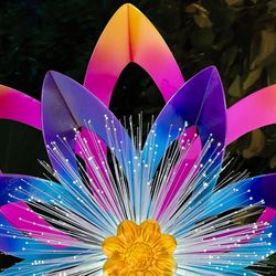 Floret Glow Wind Spinner Multi Bright