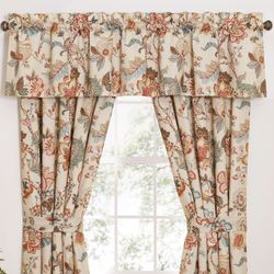 Haylie Tailored Valance Multi Warm 80 x 17