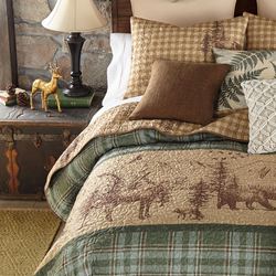 Spruce Trail Mini Quilt Set Multi Warm