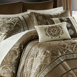 Zara Comforter Bed Set Multi Warm