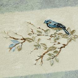 Love Nest Rectangle Bath Rug Natural 30 x 20