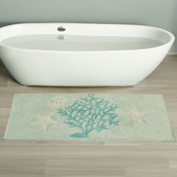 Beachcomber Bath Rug Runner Celadon 2 x 5