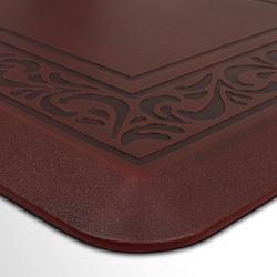 Tempur Pedic Anti Fatigue Scroll Mat Merlot 42 x 20