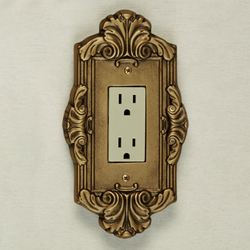 Sephoria Single Dimmer Rocker Switch Aged Gold