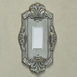 Sephoria Single Dimmer Rocker Switch Aged Silver