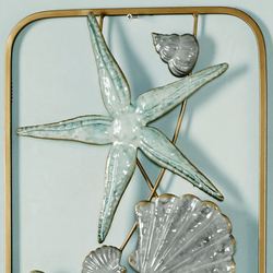 Shell Sway Wall Art Panel Multi Cool