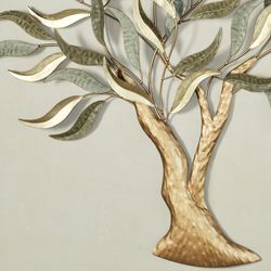 Morning Mist Tree Wall Art Multi Earth