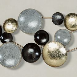 Galactic Wall Art Black/Gold