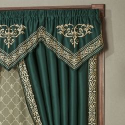 Balmoral Ascot Valance Emerald Green 32 x 22