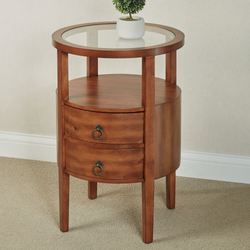 Louis Side Cabinet Regal Walnut