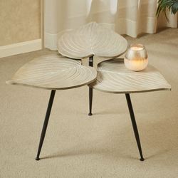 Delft Isle Accent Table Almond