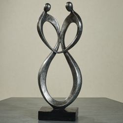 Passionate Dance Sculpture Silver