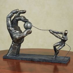 Lifes Struggle Table Sculpture Bronze