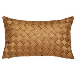 Bordeaux Tailored Rectangle Pillow Gold