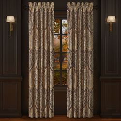 Bordeaux Wide Tailored Curtain Pair Crimson