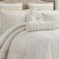 Aragon Comforter Bed Set Ivory