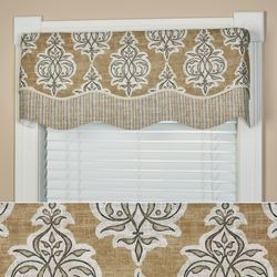 Jarden Layered Valance 52 x 17