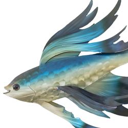 Swimming Left Fish Wall Sculpture Multi Cool