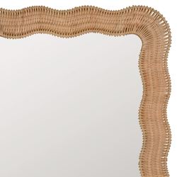 Linden Rectangular Wall Mirror Natural