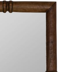 Jeanne Rectangular Wall Mirror Walnut