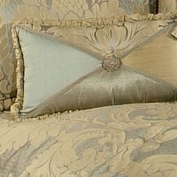 Duchess Corded Pillow Seafoam Rectangle