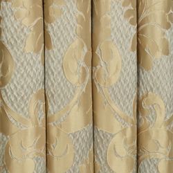 Duchess Wide Tailored Curtain Pair Seafoam 104 x 84