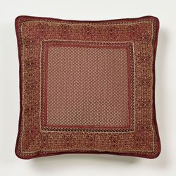 Eastleigh Framed Piped Pillow Ruby 18 Square
