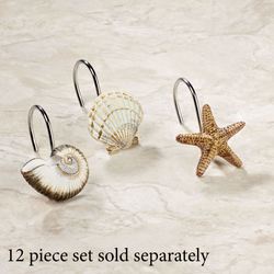 Antigua Shower Curtain Ivory 72 x 72