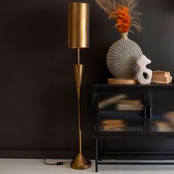 Aranda Floor Lamp Antique Brass