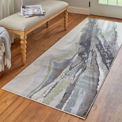 Clio Rug Runner Celadon 29 x 710