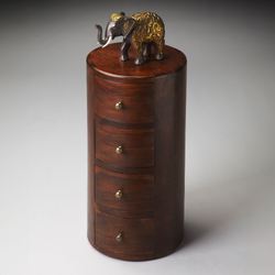 Leland Storage Cabinet Mahogany