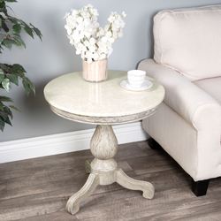 Crowder Round Accent Table Gray