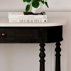 Danielle Console Table Antique Black