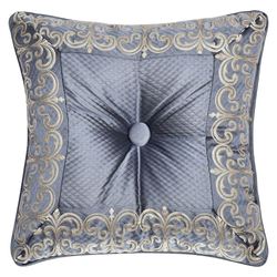 Dicaprio Tufted Pillow Powder Blue 18 Square