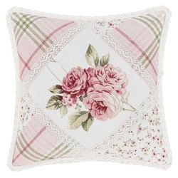 Bungalow Pillow Pink 16 Square