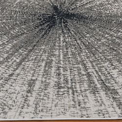 Marshall Rectangle Rug Ivory/Silver