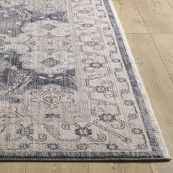 Gayle Rectangle Rug Gray